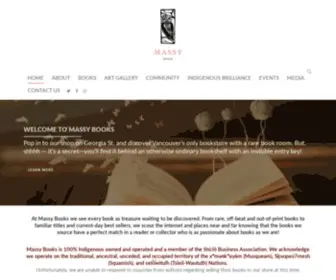 Massybooks.com(Buy Books From Massy Books) Screenshot