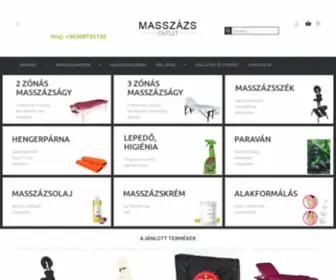 Masszazsoutlet.hu(Masszázságy) Screenshot