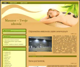 Masszor.eu(Twoje zdrowie) Screenshot