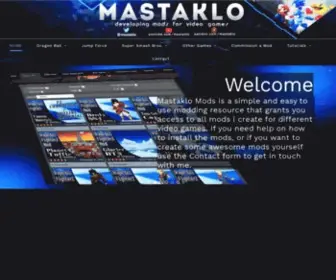 Mastaklomods.com(Mastaklo Mods) Screenshot