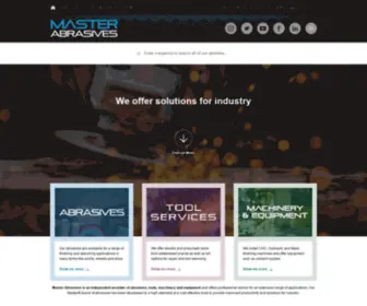 Master-Abrasives.co.uk(Master Abrasives) Screenshot