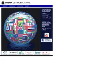 Master-Comm.com(A publisher and distributor of multicultural and multilingual educational media) Screenshot