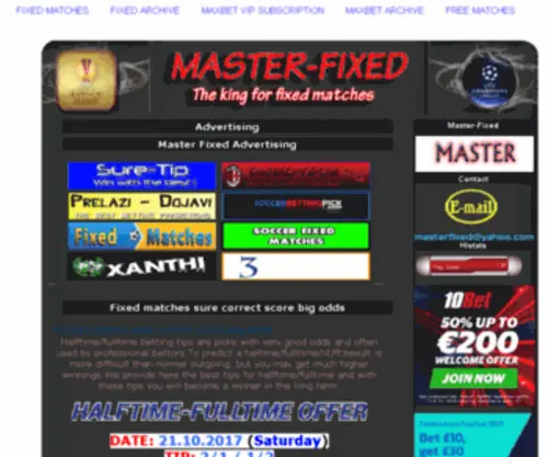 Master-Dojave21.com(Master-Dojave-FIXED MATCHES) Screenshot