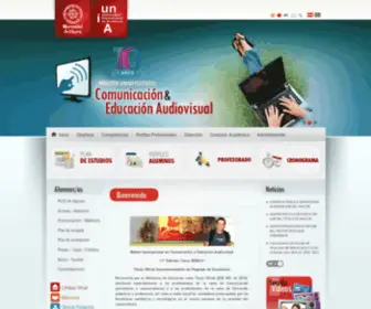 Master-Educomunicacion.es(MÁSTER DE COMUNICACIÓN Y EDUCACIÓN AUDIOVISUAL) Screenshot