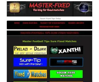 Master-Fixed.com Screenshot