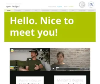 Master-Open-Design.org(Open design) Screenshot