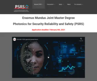 Master-Photonics4Security.eu(The PSRS spirit) Screenshot