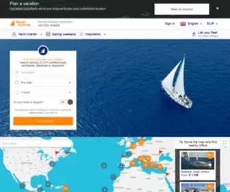 Master-Yachting.de(Yachtcharter mit Master) Screenshot
