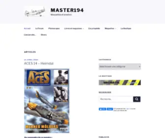 Master194.com(Maquettes et aviation) Screenshot