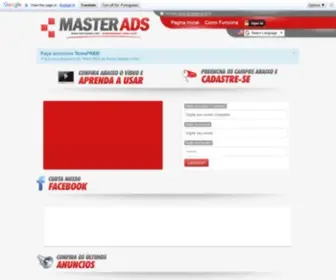Masterads.info(Masterads info) Screenshot