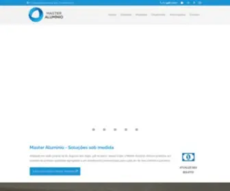 Masteraluminio.com(Master Alumínio) Screenshot
