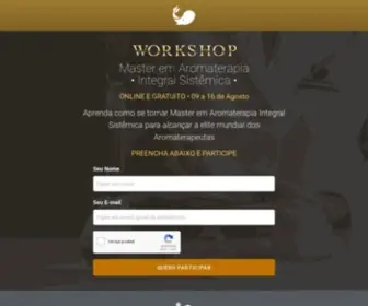 Masteraromaterapia.com.br(Participe agora do Workshop) Screenshot