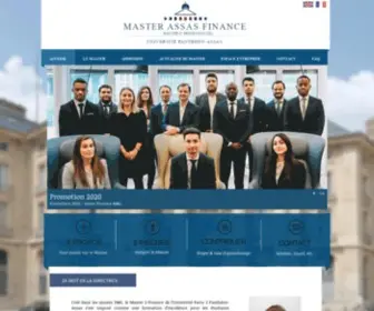 Masterassasfinance.com(Master Assas Finance) Screenshot