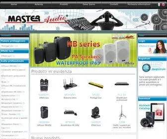 Masteraudionline.com(Master audio) Screenshot