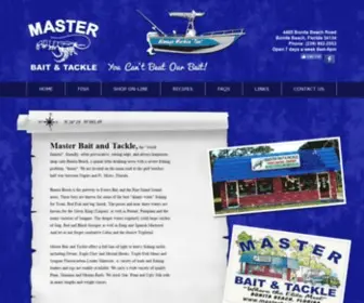 Masterbaitonline.com(Master Bait & Tackle) Screenshot