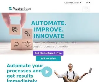 Masterbase.com(MasterBase®) Screenshot