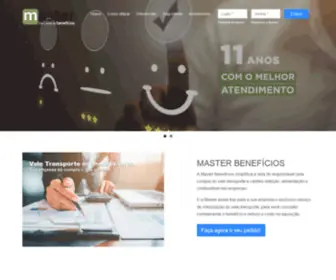 Masterbeneficios.com.br Screenshot