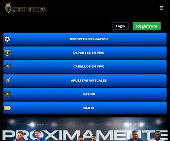 Masterbets365.com(El mejor centro deportivo para apostar y ganar en deportes internacionales) Screenshot