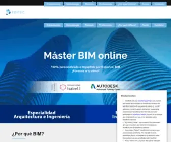 Masterbimonline.com(Máster BIM Online) Screenshot