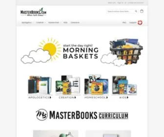 Masterbooks.net(Master Books) Screenshot