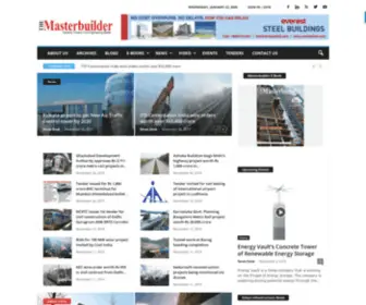 Masterbuilder.co.in(The Masterbuilder) Screenshot