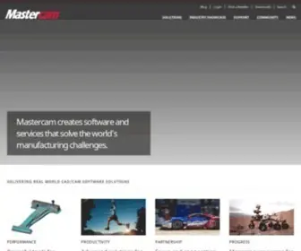 Mastercam.com(Mastercam) Screenshot