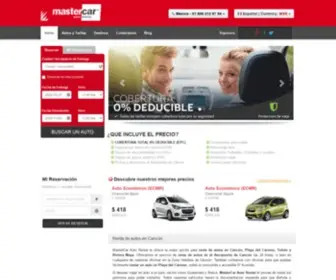 Mastercar.com.mx(Car Hire in Mexico from $22 USD) Screenshot
