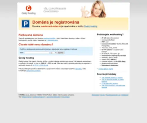 Mastercard-Sutaz.sk(Parkovaná) Screenshot