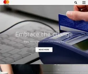 Mastercard.co.in(A Global Technology Company in The Payments Industry) Screenshot