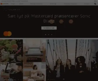 Mastercard.dk(En verden uden kontanter) Screenshot