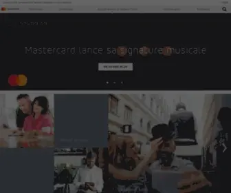 Mastercard.fr(Mastercard France) Screenshot