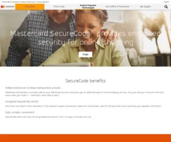 Mastercardsecurecode.com(Mastercard) Screenshot