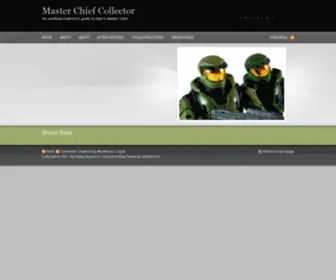 Masterchiefcollector.com(Master Chief Collector) Screenshot