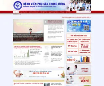 Mastercms.vn(Website chính thức của Bệnh viện phụ sản Trung Ương) Screenshot