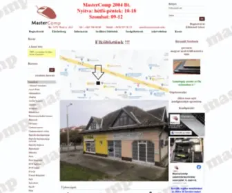 Mastercomp.info(Számítástechnika) Screenshot
