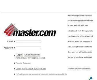 Master.com(A web platform from MediaX. Developed by Recursive Software) Screenshot