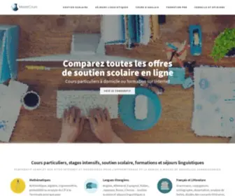 Mastercours.fr(Comparatif soutien scolaire) Screenshot