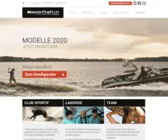 Mastercraft.ch(MasterCraft Schweiz) Screenshot