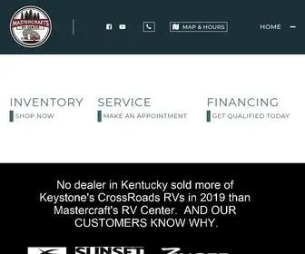 MastercraftsrvCenter.com(Mastercraft's RV Center) Screenshot