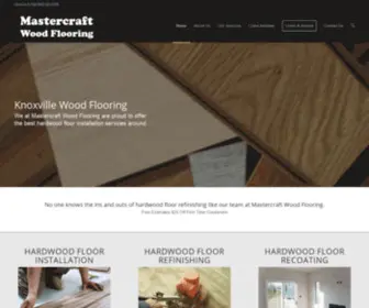 Mastercraftwoodflooringtn.com(Mastercraft Hardwood Flooring in Knoxville) Screenshot