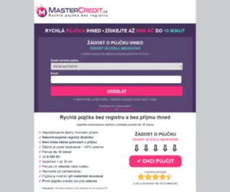 Mastercredit.cz(Rychlá) Screenshot