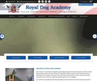 Masterdog-Training.com(Dog Training Schools in Los Angeles) Screenshot