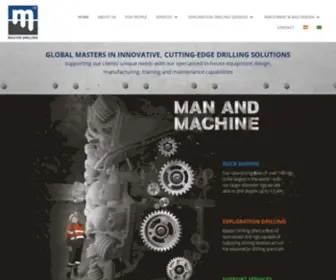 Masterdrilling.com(Master Drilling) Screenshot