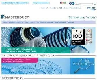 Masterduct.com(Lightweight hose) Screenshot