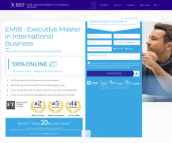 Masteremib.com(EMIB) Screenshot