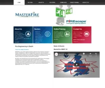Masterfire.ie(Fire Protection) Screenshot