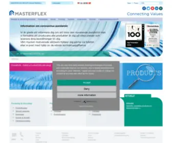 Masterflex.se(Slang) Screenshot