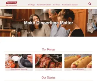 Masterfoods.co.nz(Here at MasterFoods our aim) Screenshot