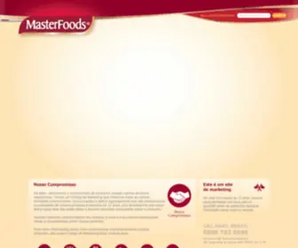 Masterfoods.com.br(Masterfoods) Screenshot
