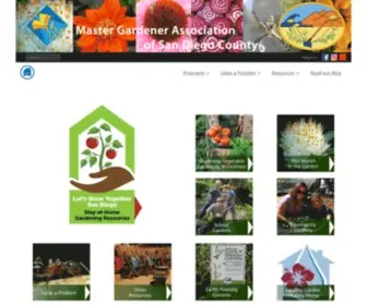 Mastergardenerssandiego.org(UCCE San Diego County Master Gardener Program) Screenshot